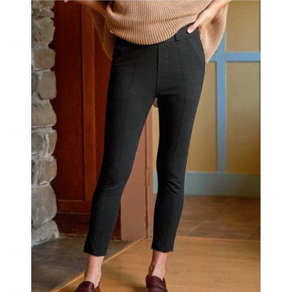 Frank & Eileen Murphy Billion Dollar Pant Size XS Black Stretch Quiet Luxury - Picture 3 of 15